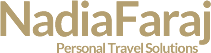 Logo der Reiseagentur Nadia Faraj - Personal Travel Solutions